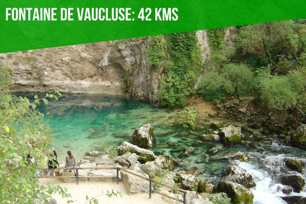 Le Figuier - Clim - Wifi Lägenhet Villeneuve-lès-Avignon Exteriör bild