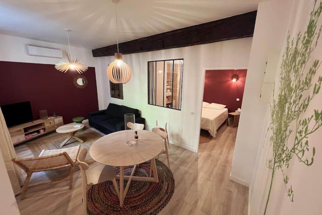 Le Figuier - Clim - Wifi Lägenhet Villeneuve-lès-Avignon Exteriör bild