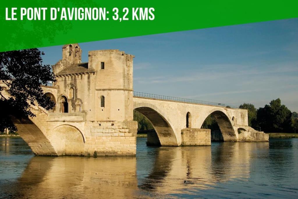 Le Figuier - Clim - Wifi Lägenhet Villeneuve-lès-Avignon Exteriör bild