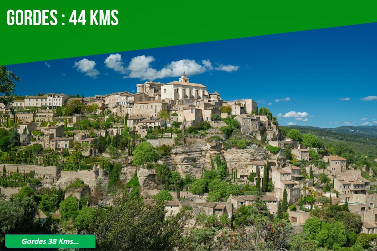 Le Figuier - Clim - Wifi Lägenhet Villeneuve-lès-Avignon Exteriör bild
