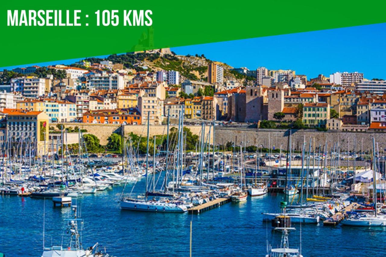 Le Figuier - Clim - Wifi Lägenhet Villeneuve-lès-Avignon Exteriör bild